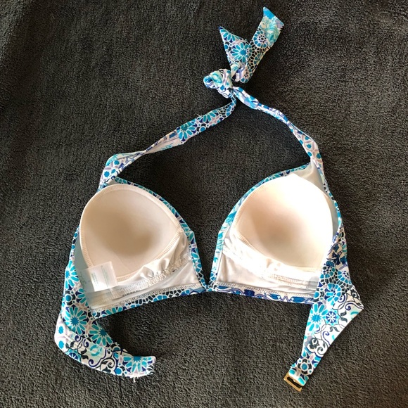 Blue Bikini Top - Picture 3 of 4